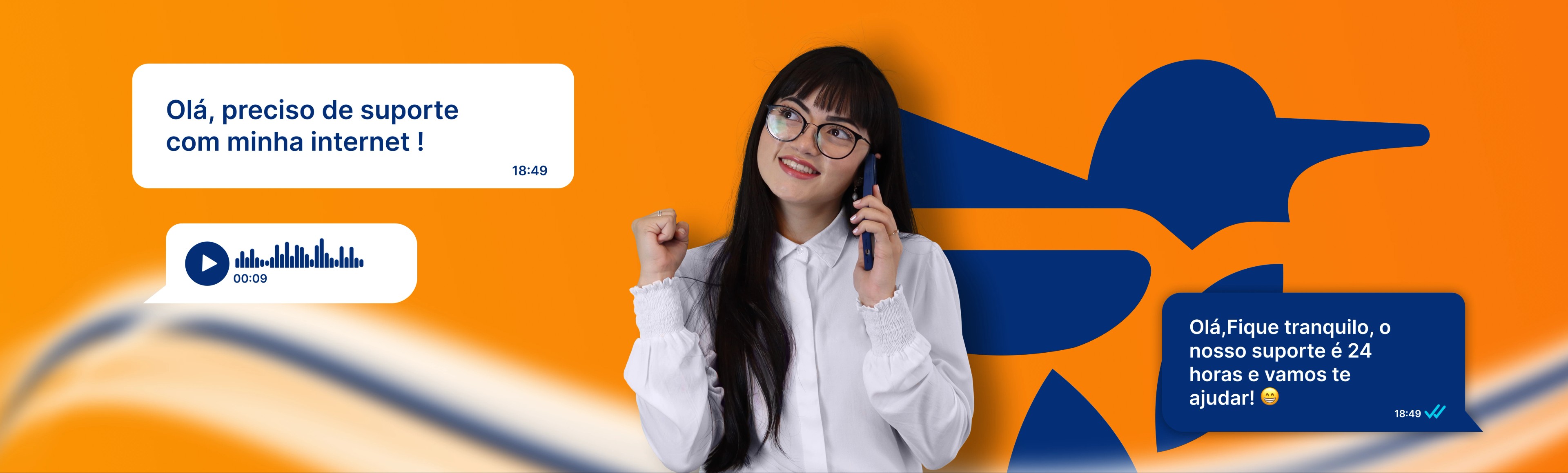 Banner de atendimento